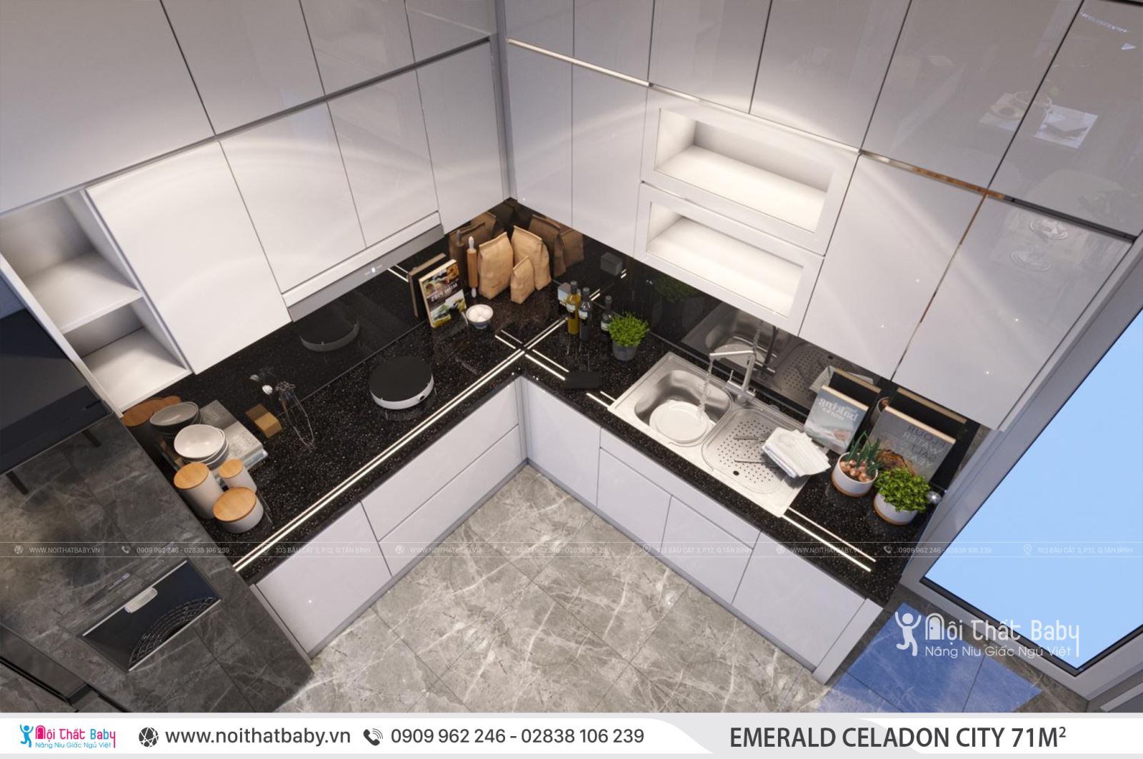 Tổng hợp các mẫu thiết kế nội thất Chung cư Emerald Celadon City